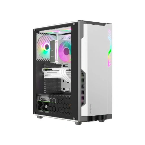 Ant Esports Eclipse White-Black ARGB ATX Mid Tower Case