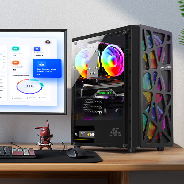 Ant Esports Elite 1100 ATX Mid Tower Case