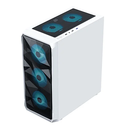 Ant Esports ICE-112 ARGB White ATX Mid Tower Case
