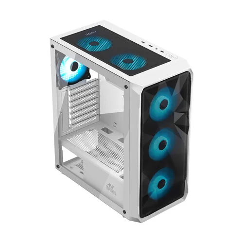 Ant Esports ICE-112 ARGB White ATX Mid Tower Case