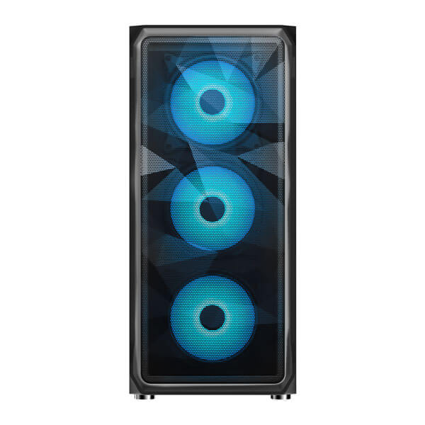 Ant Esports ICE-112 Auto RGB ATX Mid Tower Case