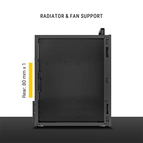 Ant Esports SI10 M-ATX Mid Tower Case
