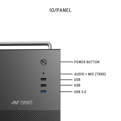 Ant Esports Si12 M-ATX Mini Tower Case