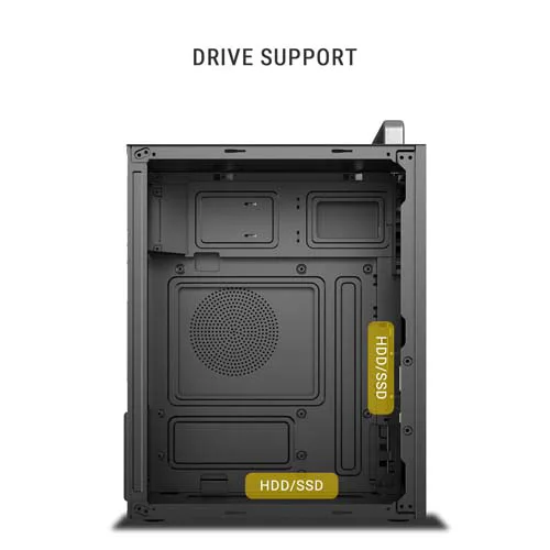 Ant Esports Si12 M-ATX Mini Tower Case