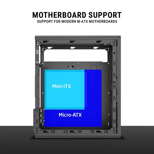 Ant Esports Si14 M-ATX Mini Tower Case