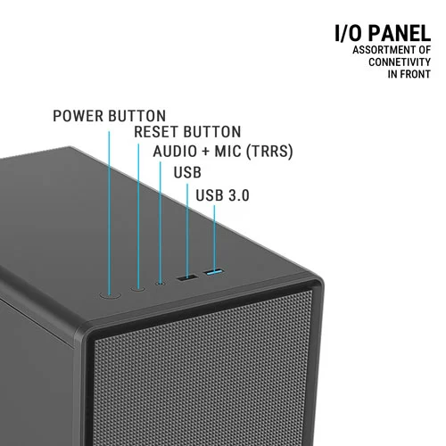 Ant Esports Si14 M-ATX Mini Tower Case