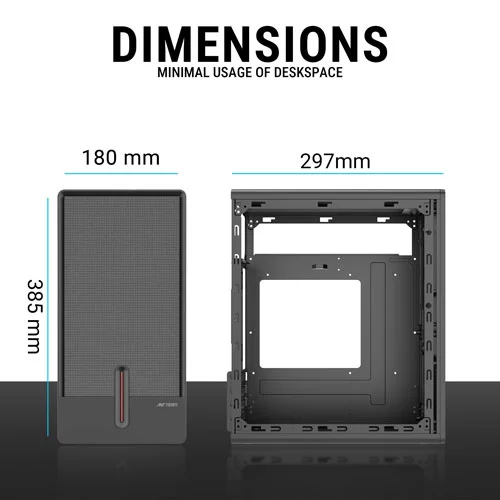 Ant Esports Si14 M-ATX Mini Tower Case