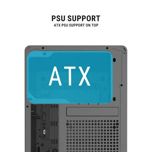 Ant Esports SI15 M-ATX Mini Tower Case
