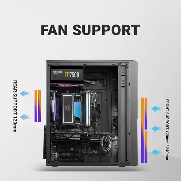 Ant Esports Si25 ATX Mid Tower Case