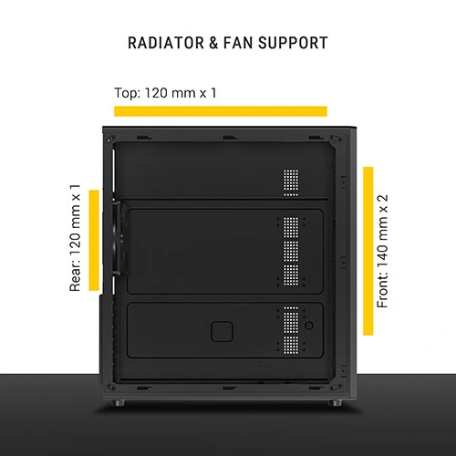 Ant Esports SI30 ATX Mid Tower Case