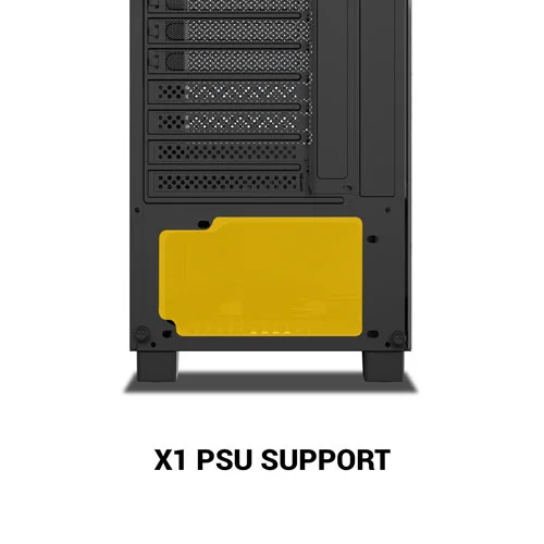 Ant Esports X2 LCD ARGB ATX Mid Tower Case