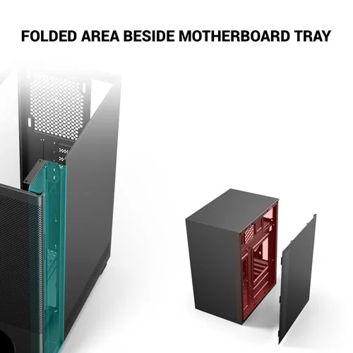 Ant Esports X2 LCD ARGB ATX Mid Tower Case