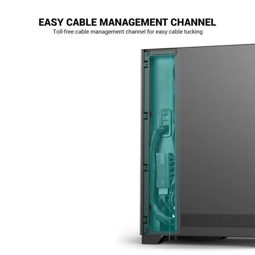 Ant Esports X2 LCD ARGB ATX Mid Tower Case