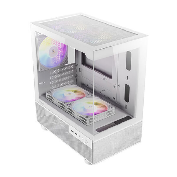 Antec CX200M RGB Elite (M-ATX) Mini Tower Cabinet (White)
