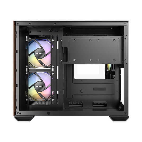 Antec CX600M Wood ARGB M-ATX Mini Tower Case