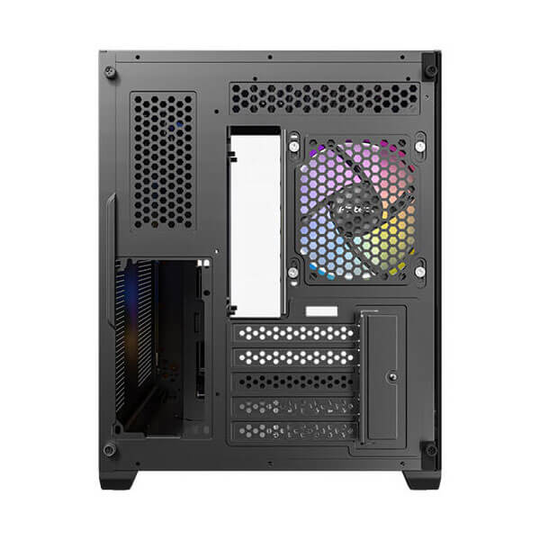 Antec CX600M Wood ARGB M-ATX Mini Tower Case