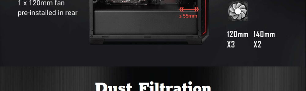 Antec P7 WINDOW (Red Trim) 23