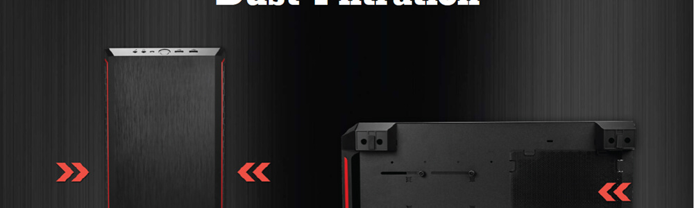 Antec P7 WINDOW (Red Trim) 24