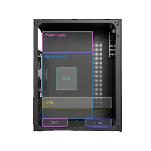 Antec ST20M M-ATX Mini Tower Case