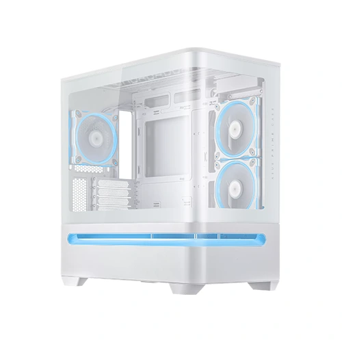 Asus Prime AP202 ARGB White M-ATX Mini Tower Case