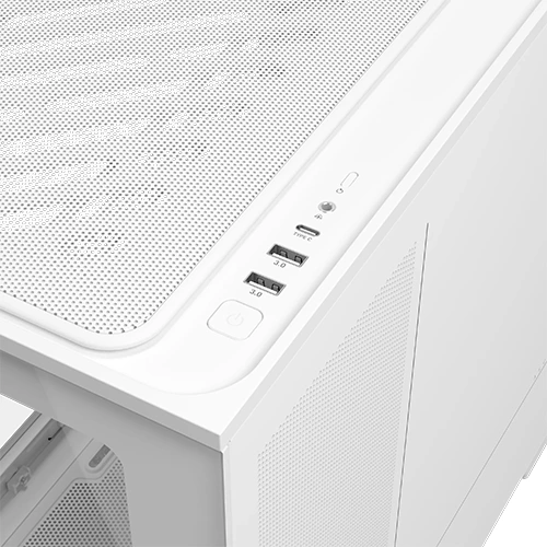 Asus Prime AP202 ARGB White M-ATX Mini Tower Case