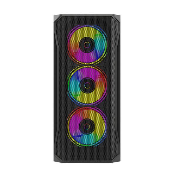 Circle Elegantor X1 RGB (ATX) Mid Tower Cabinet (Black)