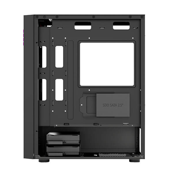 Circle Elegantor X1 RGB (ATX) Mid Tower Cabinet (Black)