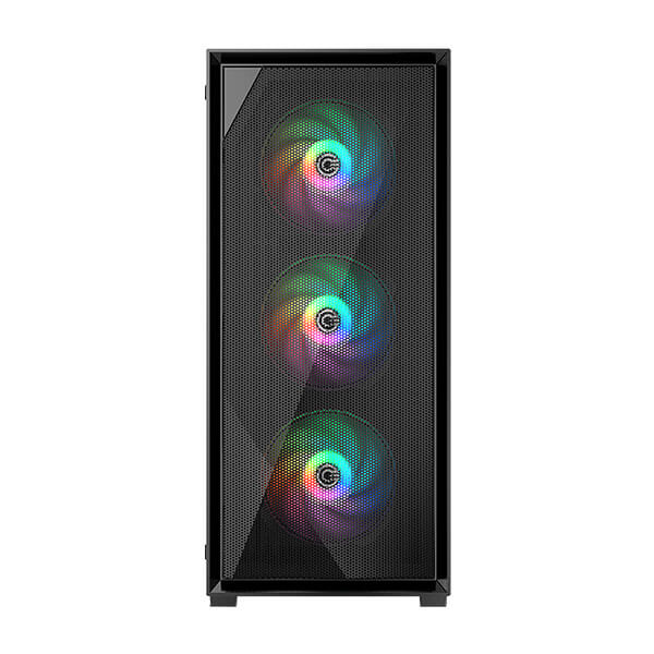 Circle Furious 240 Mesh ARGB (ATX) Mid Tower Gaming Cabinet (Black)