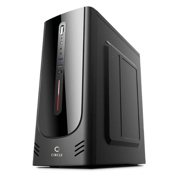 Circle Royale 3.0  (ATX) Mid Tower Cabinet (Black)