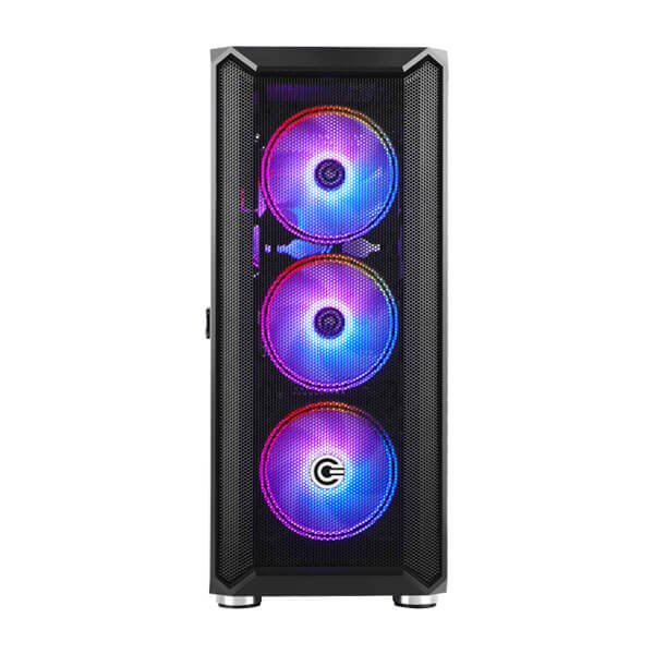 Circle Stealth B1 ARGB (E-ATX) Mid Tower Cabinet (Black)