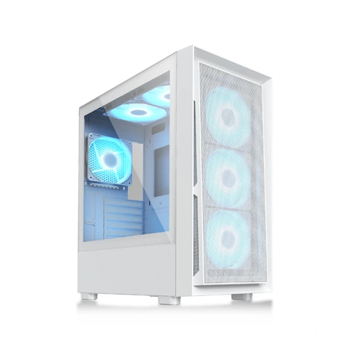 Coco Sports RAMPAGE 3000D White ARGB E-ATX Mid Tower Case