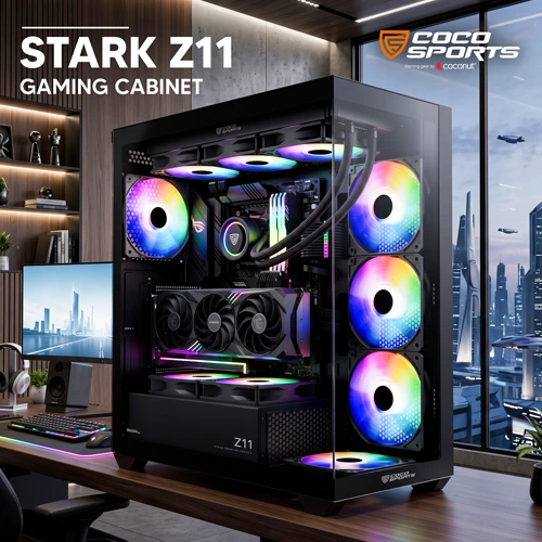 Coco Sports STARK Z11 ARGB ATX Mid Tower Case