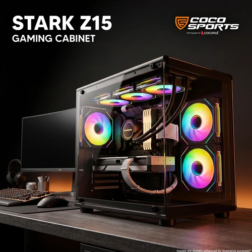 Coco Sports STARK Z15 ARGB M-ATX Mini Tower Case