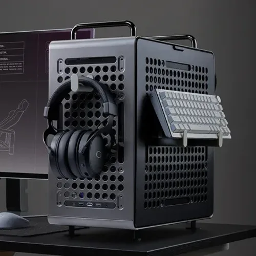Cooler Master Qube 540 Stardust Iron ATX Mid Tower Case
