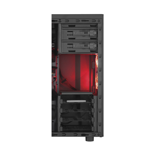 Corsair Spec-01 Red LED (ATX) Mid Tower Cabinet (Black)