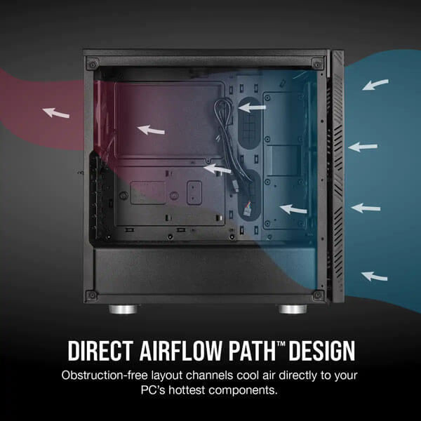 Corsair 275R Airflow (ATX) Mid Tower Cabinet (Black)