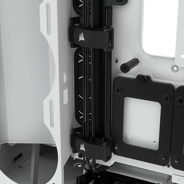 Corsair iCUE 5000X RGB Mid Tower Cabinet (White)