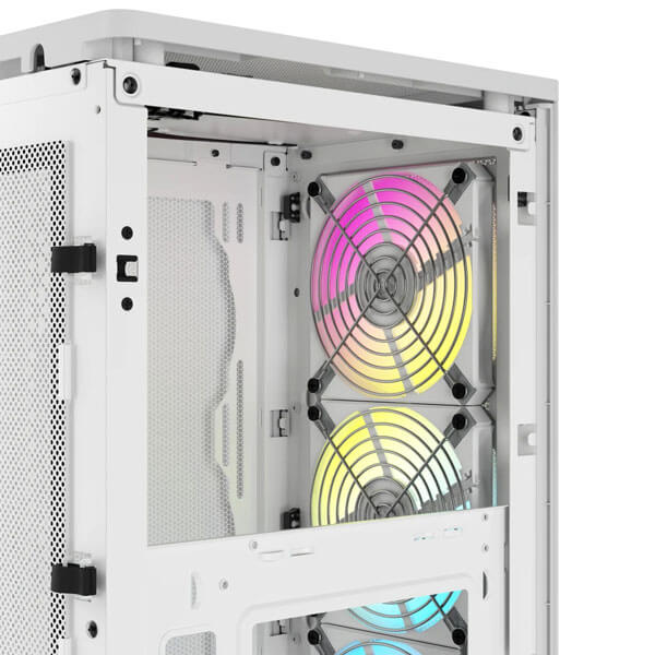 Corsair 2000D RGB Airflow (M-ITX) Mini Tower Cabinet (White)