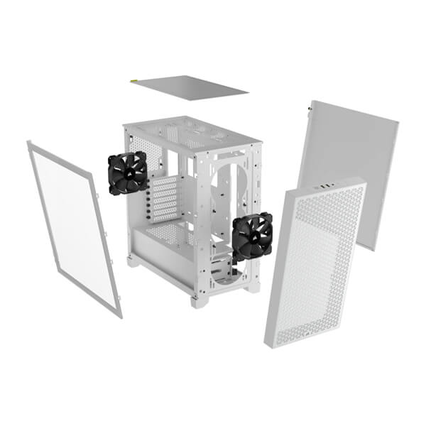 Corsair 3000D Airflow White ATX Mid-Tower Case