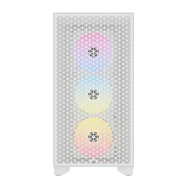 Corsair 3000D RGB Airflow White ATX Mid-Tower Case