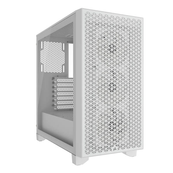 Corsair 3000D RGB Airflow White ATX Mid-Tower Case
