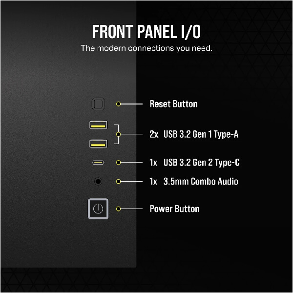 Corsair 2500D Airflow M-ATX Mini Tower Case