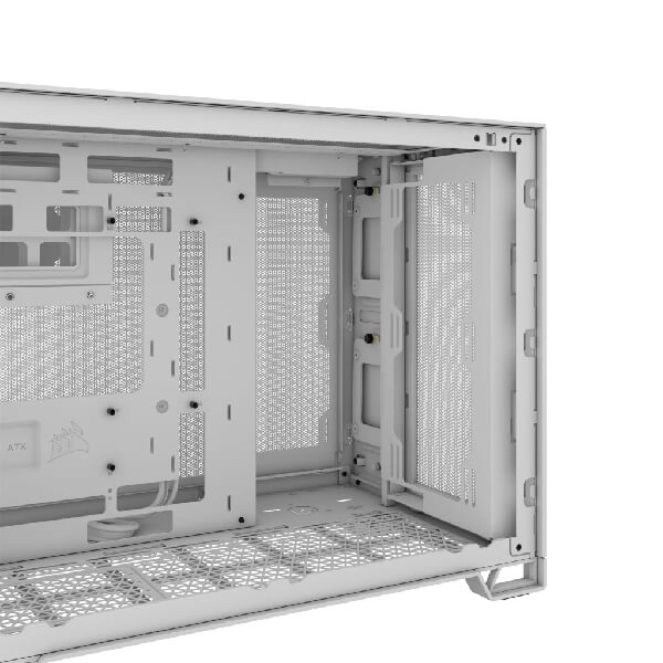 Buy Corsair 2500D Airflow Dual Chamber PC Case, White