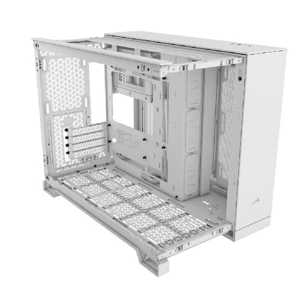 Buy Corsair 2500D Airflow Dual Chamber PC Case, White