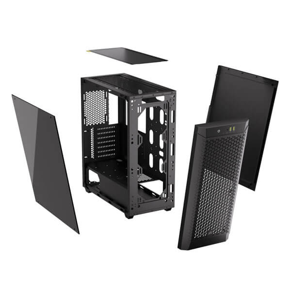 Corsair 480T Airflow Mid Tower (ATX) Cabinet (Black)