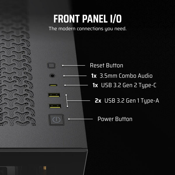 Corsair 3500X ARGB E-ATX Mid Tower Case