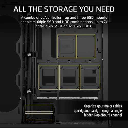 CORSAIR 5000T E-ATX Mid Tower Case