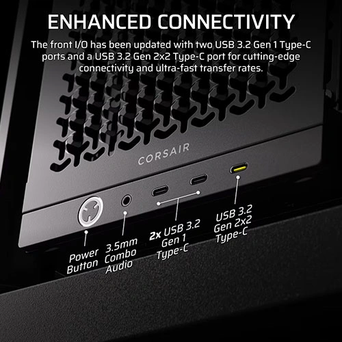 Corsair Frame 4000D LCD RS ARGB Premium E-ATX Mid Tower Case