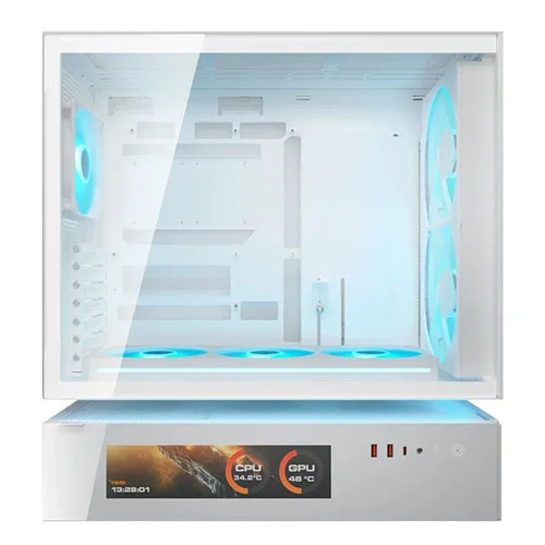 Cougar CFV235 Mesh Vision ARGB White CEB Mid Tower Case