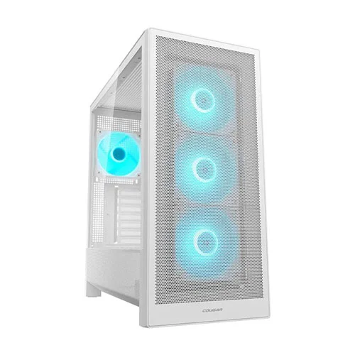 Cougar MX230 RGB White E-ATX Mid Tower Case